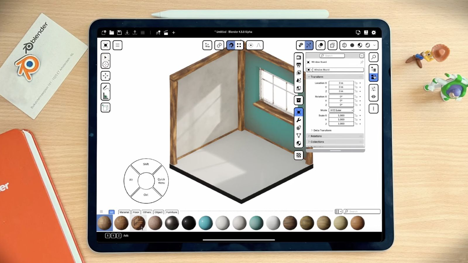 Aplikacja Blender na iPada Pro już niedługo z obsługą Apple Pencil