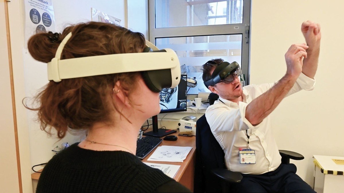 Apple Vision Pro na usługach szpitala w Wielkiej Brytanii