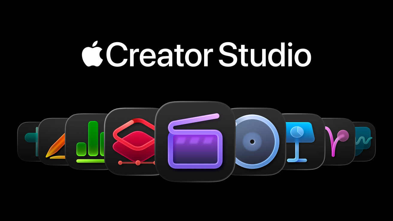 Apple promuje swój pakiet Apple Creator Studio